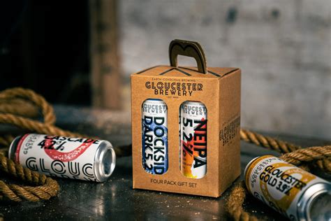 4 Can Craft Beer T Pack Gloucester Brewery Beer And Gin