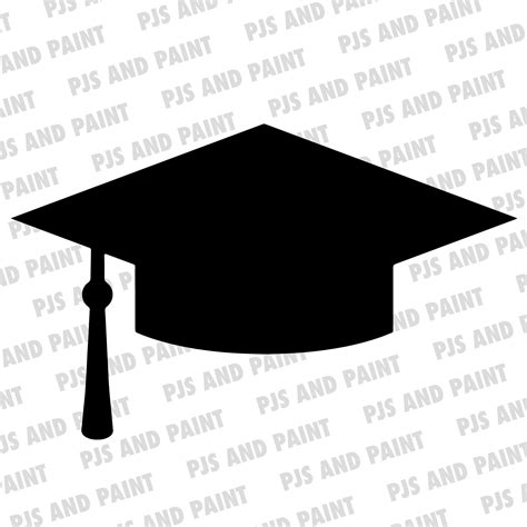 Graduation Cap Svg Graduation Hat Svg Graduate Clipart Silhouette
