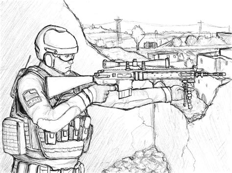 Graw Sniper With Mk12 Spr By Zootia On Deviantart