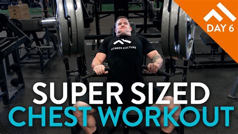 Super Sized Chest And Tricep Workout Week In The Swole Program Pt 2