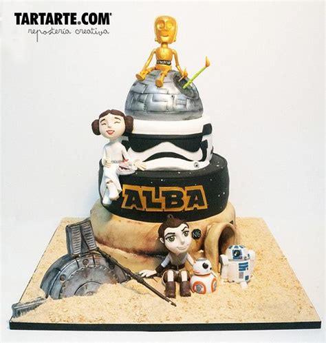 Star Wars Mini Fan Cake Cake By Tartarte Cakesdecor