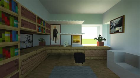 A Small Office Space Rminecraft