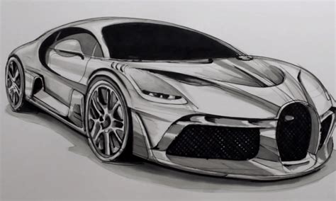 Car Sketch Drawing Step by Step Car Drawing