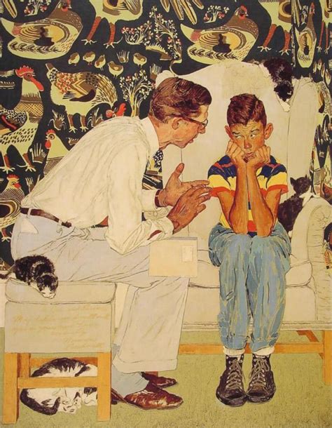 Norman Rockwell Paintings Gallery In Chronological Order