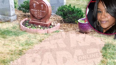The First Photos Of Bobbi Kristina Browns Grave Revealed As The