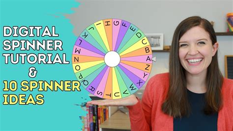 Wheel Of Names Tutorial How To Create Digital Spinners And 10 Spinner