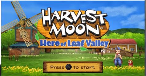 Help out other harvest moon: Download Harvest Moon : Hero of Leaf Valley PC - Harvest ...