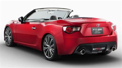 Toyota 86 Convertible One Step Closer Drive