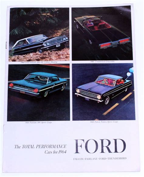Detail Ford Parts Ford Sales Brochures Full Color Sales Brochure