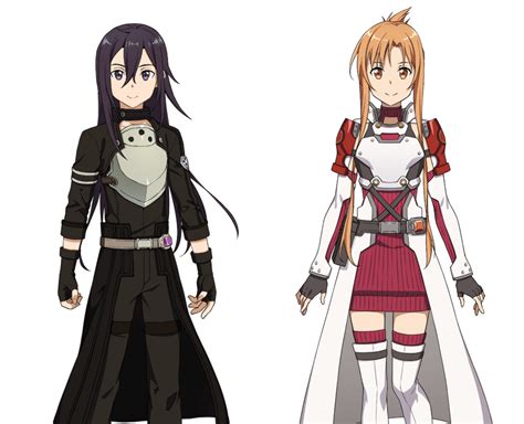 Sao Characters Character Art Character Design Sword Art Online Asuna Kiruna Sword Art