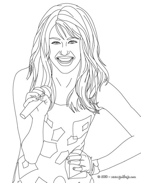 Dibujo De Cantante Para Colorear Ultra Coloring Pages My Xxx Hot Girl