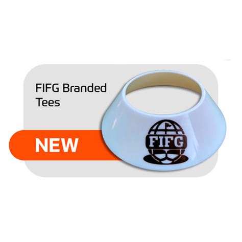 Footgolf Ball Tee 100 Tees With Fifg Logo Footgolf Store