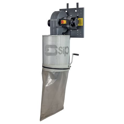 Sip 01964 1hp Wall Mounted Cartridge Dust Collector Poolewood