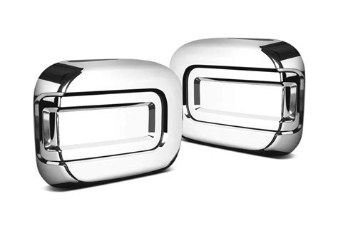 Chrome Mirror Covers Full And Half Coverage Mirror Trim