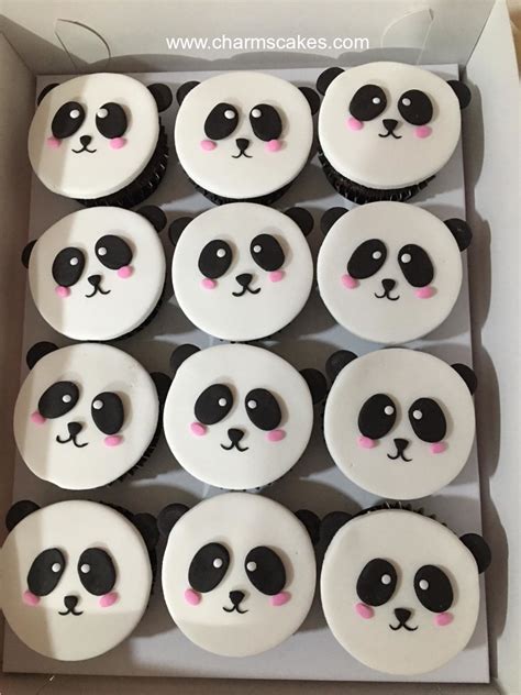 Panda Cupcakes 2 Panda Cake A Customize Panda Cake