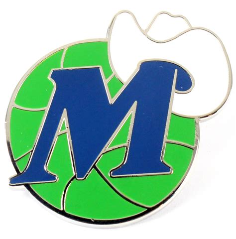 Dallas Mavericks Vintage Logo Pin