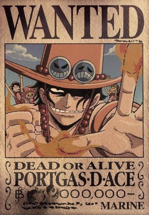 One Piece Wanted Poster Magnetport