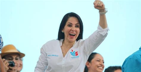 Ecuador Luisa Gónzalez De Revolución Ciudadana Candidata A Presidente Piensachile
