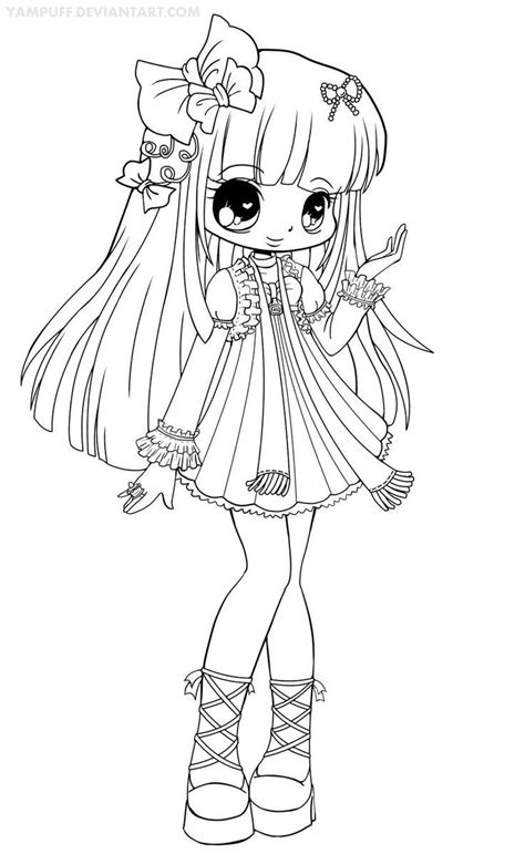 Chibi Coloring Pages Colouring Pics Cute Coloring Pages Copic