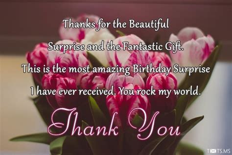 Thank You Messages Thank You For Birthday Wishes Quotes Images For