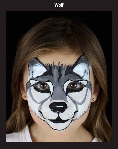 Learn english free online at english, baby! Dog face paints, Face painting halloween, Wolf face paint