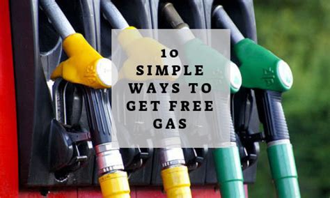 How to get free gas: 10 simple options