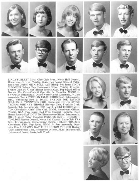 Class Of 1967 David H Hickman High School