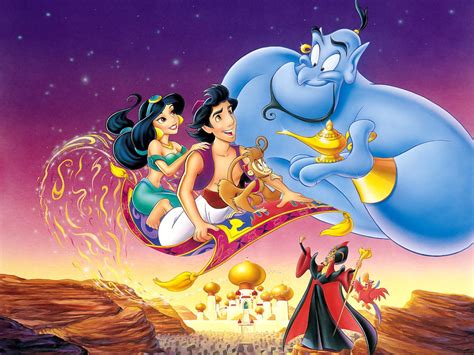 Wallpaper Aladdin Jasmine Genie Hd Widescreen High Definition