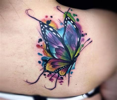 Photo Butterfly Tattoo By Vinni Mattos Photo 23022 Butterfly Tattoos For Women Butterfly