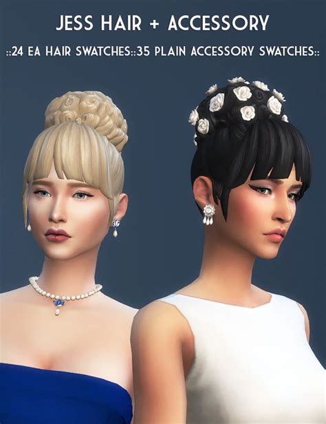 November 2021 Set Ice Creamforbreakfast Maxis Match Sims Hair Sims 4
