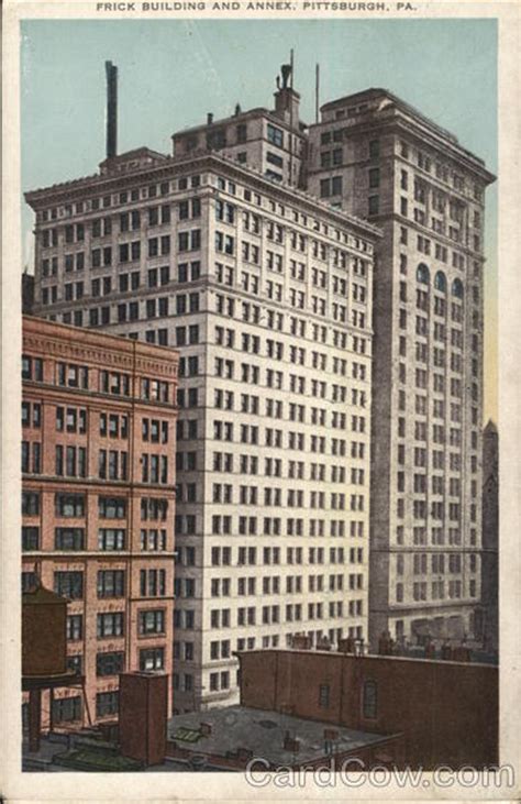 Frick Building And Annex Pittsburgh Pa Postcard