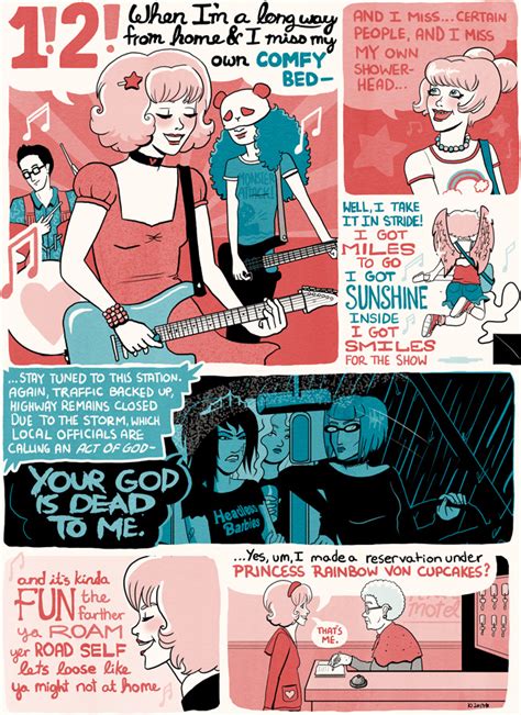Bands Vs Life On The Road Still Band Vs Band Comix By Kathleen