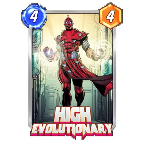 High Evolutionary Decks Marvel Snap Card Database