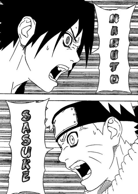 Naruto Vs Sasuke Manga 175 Naruto Vs Sasuke Naruto