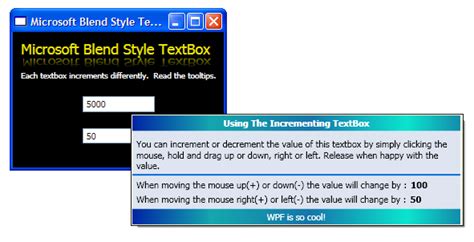 Microsoft Blend Style Incrementing Textbox Codeproject
