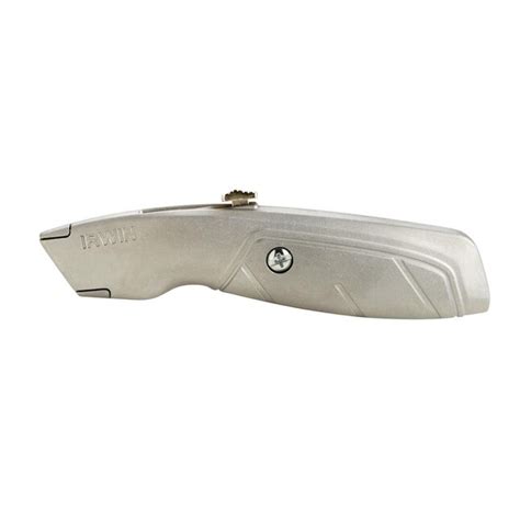 Irwin 34 In 1 Blade Retractable Utility Knife With On Tool Blade