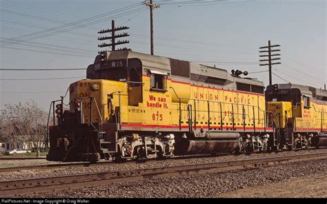 Railpicturesnet Photo Up 875 Union Pacific Emd Gp30 At Colton