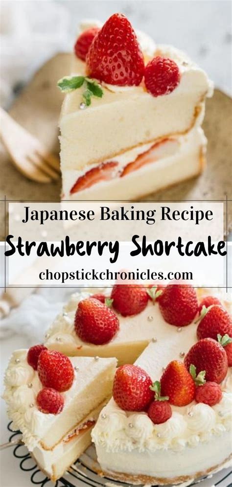Strawberry Shortcake Cake Japanese Version Recipe Strawberry