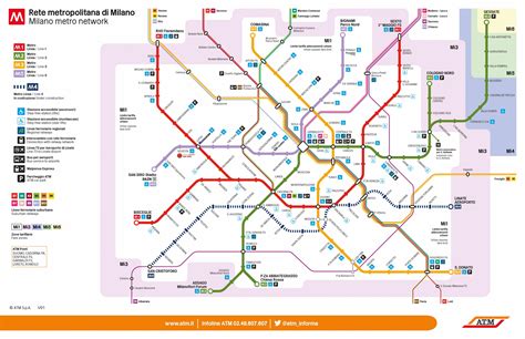 Transit Maps Official Map Milan Metro And Suburban Rail 2021