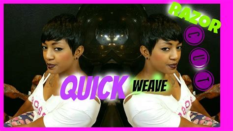 2 how to do quick weave hairstyles. How to do a nautral 27 Piece Quick Weave Style - YouTube