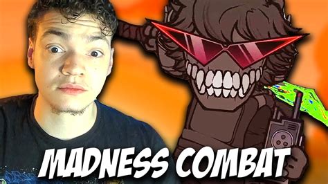 Madness Combat Intrusion Reaction Youtube