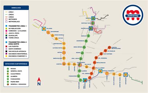 Top 35 Imagen Mapa Del Metro De Monterrey Viaterramx