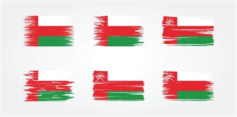 Oman Flag Collection National Flag 7928008 Vector Art At Vecteezy