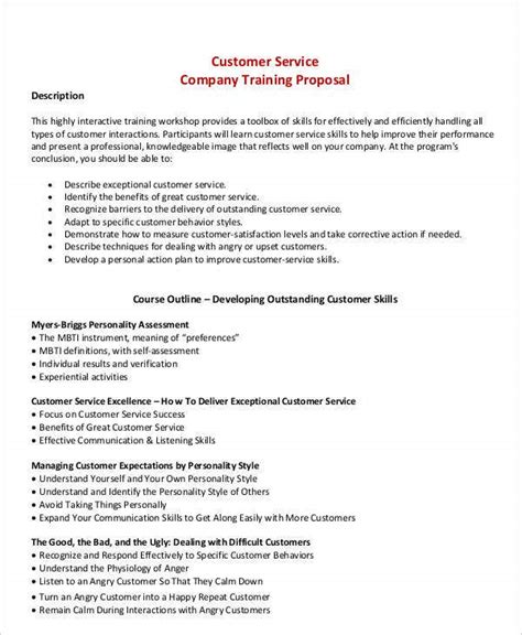 Mulai dari contoh secara spesifik hingga soal. 4+ Training Business Proposal Templates | Free & Premium ...