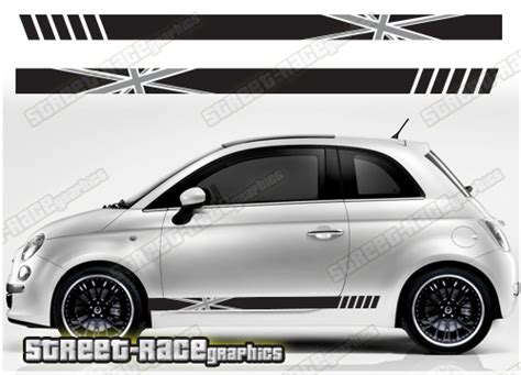 Fiat 500 Stickers Decals And Graphics Uk And Europe Buy Today