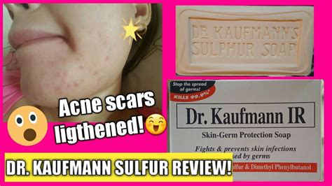 Is this product right for? DR. KAUFMANN SULFUR SOAP REVIEW! | JHEZEL G - YouTube