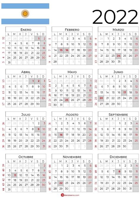 Calendario 2022 Con Dias Feriados En Venezuela Calendario Gratis