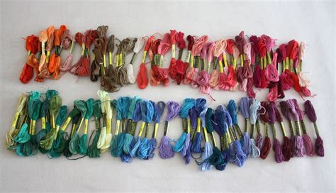 Rainbow Embroidery Thread