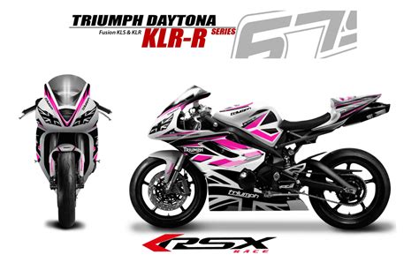 And the daytona 675 does not disappoint. kit deco TRIUMPH daytona 675 2013 et