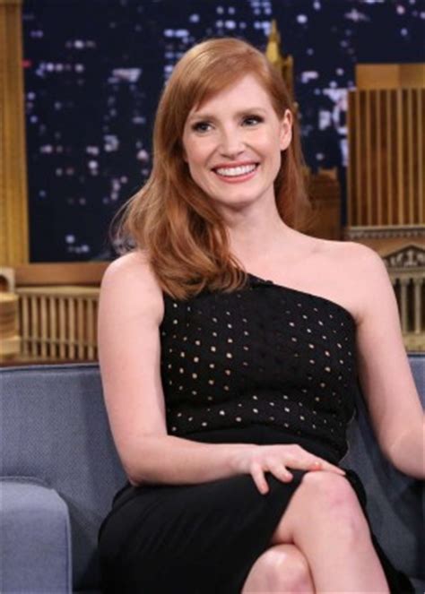 Jessica Chastain The Tonight Show With Jimmy Fallon In NYC GotCeleb
